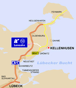 Landkarte Ostholstein